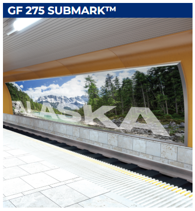 Gf-275 Submark 3.5mil Matte White Opaque Transit Vinyl - High Tack 